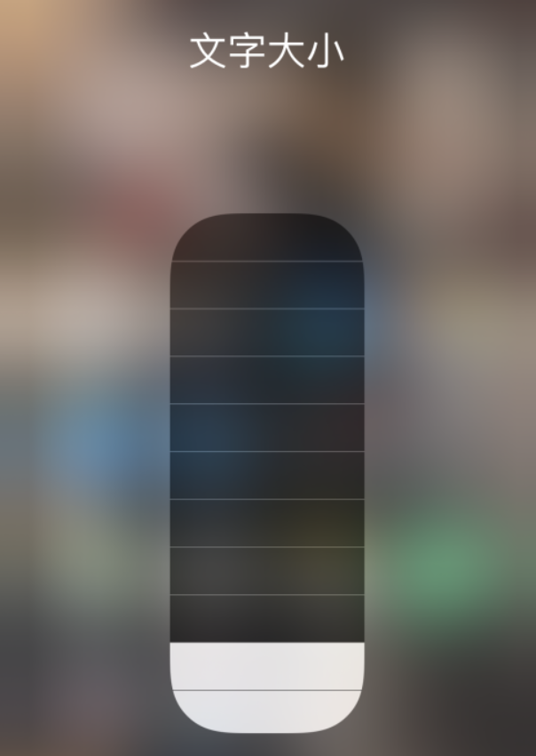 方城苹果手机维修分享小技巧：在 iPhone 控制中心快速调节字体大小 